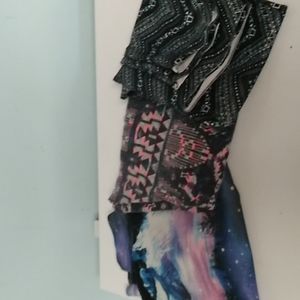 Jr size sm and med stretchy leggings (all fit mostly like a small)